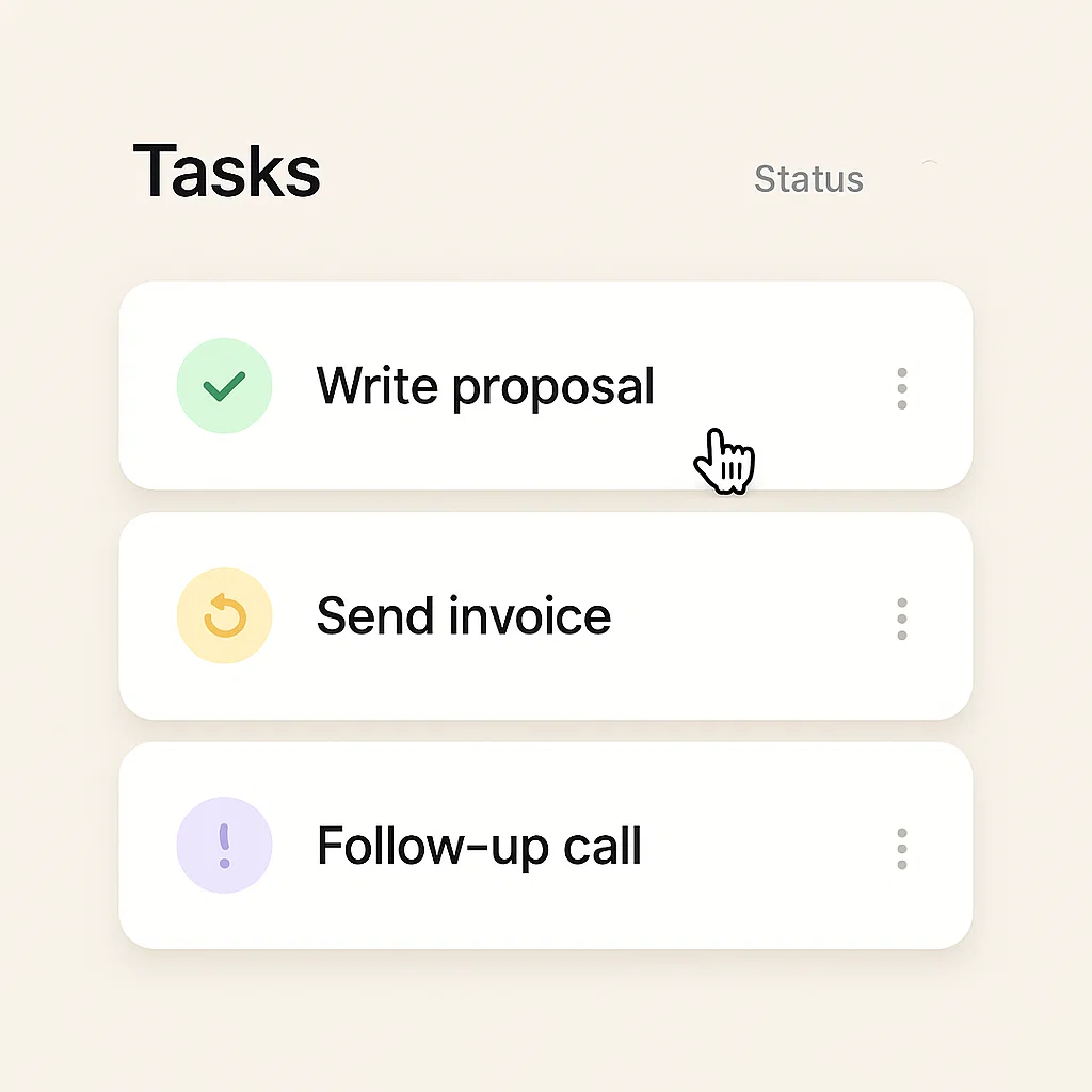 Features 5 task management