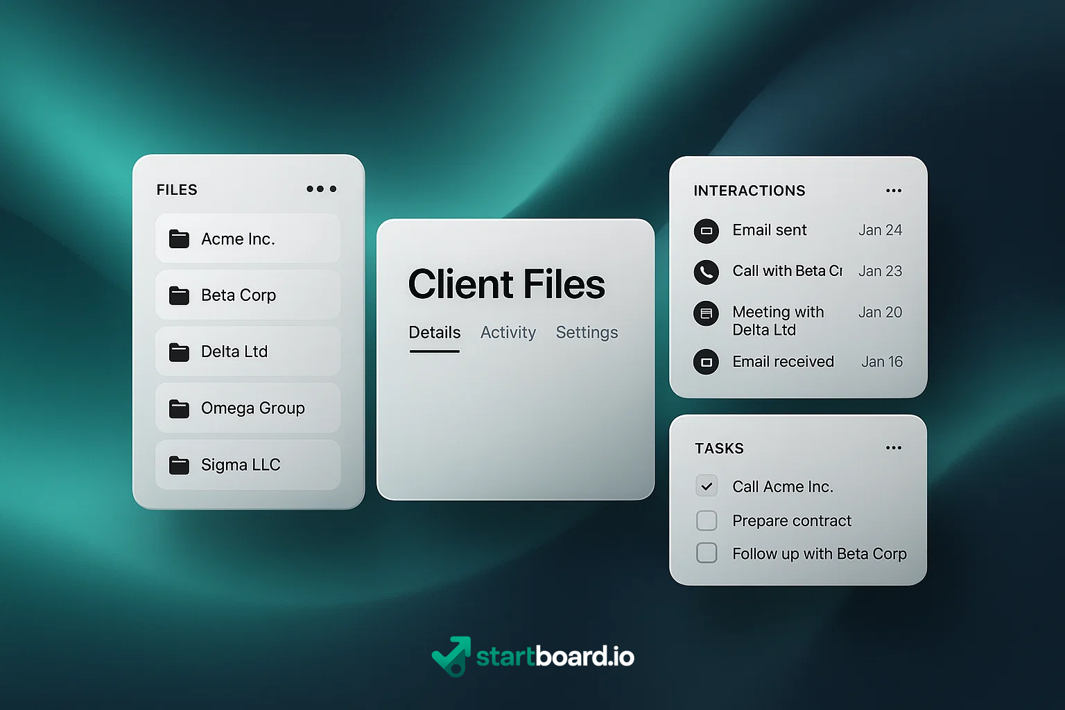 centralize data