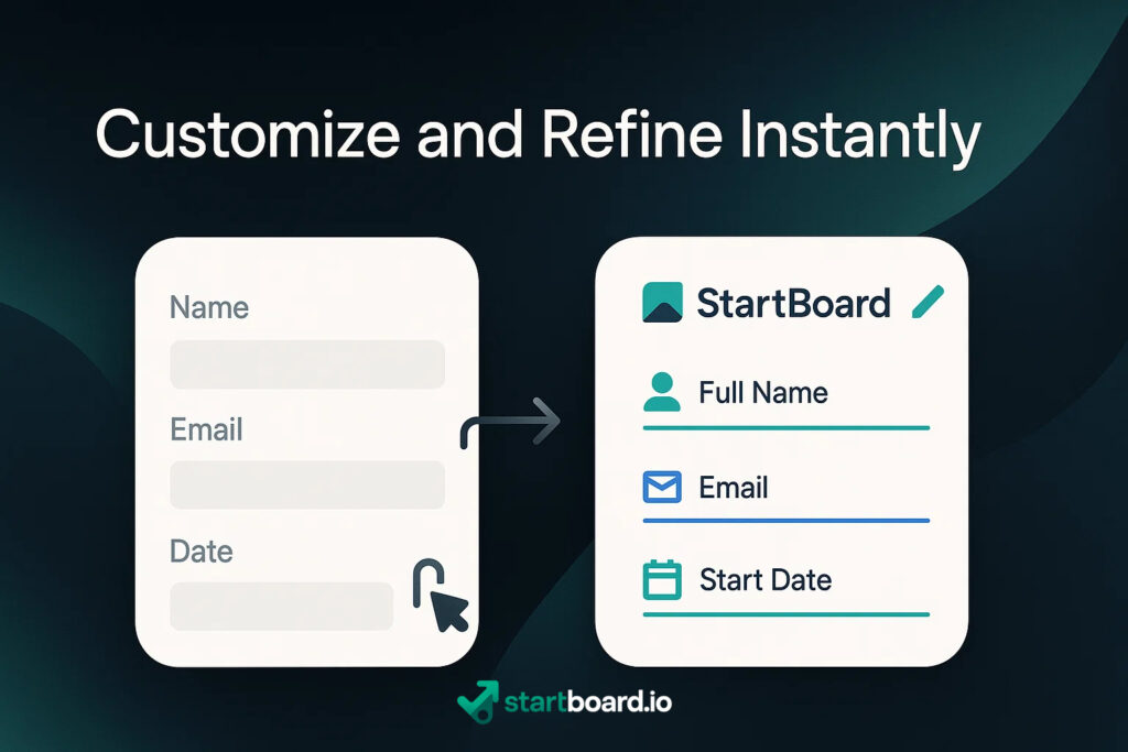 refine form easily