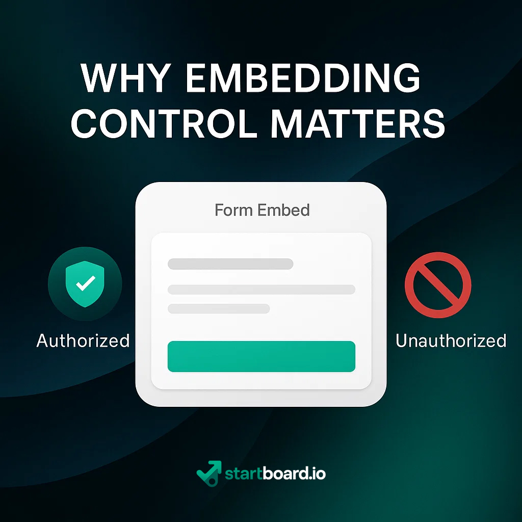 why embedding form control